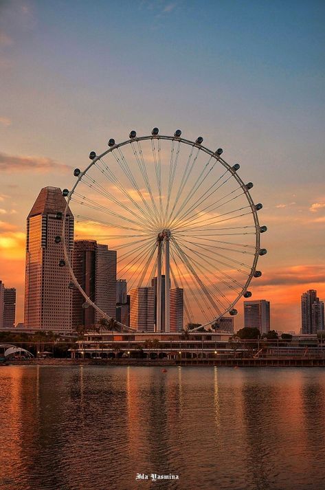 Singapore Flyer Singapore Flyer Photography, Singapore Aesthetic, Singapore Flyer, Singapore Photography, Tour Photography, Creative Vision Boards, Super Princess, Countries And Flags, 4k Wallpapers For Pc