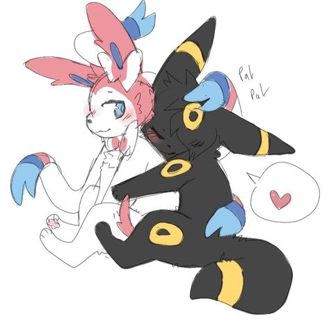 Umbreon X Sylveon, Umbreon And Sylveon, Sylveon And Umbreon, Sylveon X Umbreon, Pokemon Pfps, Pokemon Couples, Pokemon Eevee Evolutions, Pokemon Backgrounds, Cute Pokemon Pictures