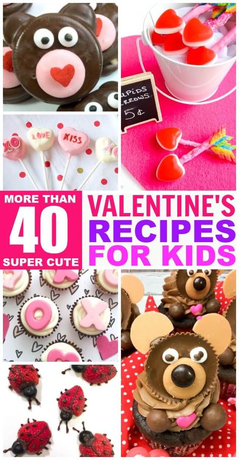 Valentine Food Craft, Valentine’s Day Cupcake Ideas For Kids, Valentine’s Day Recipes For Kids, Valentines Dessert Ideas For Kids, Valentine Foods For Kids, Valentines Day Recipes For Kids, Valentine Baking For Kids, Valentine Recipes For Kids, Valentines Food Crafts For Kids