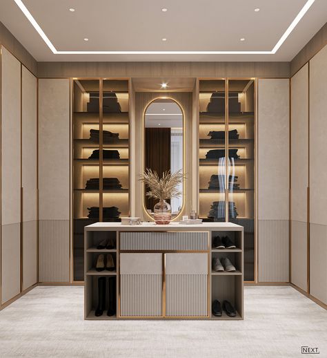 MASTER & ROOF on Behance Master Wardrobe, Modern Dressing Table Designs, Vanity Modern, Luxe Bedroom, Walk In Closet Design, Latest Living Room Designs, Dressing Table Design, Luxury Closets Design, Wardrobe Interior Design