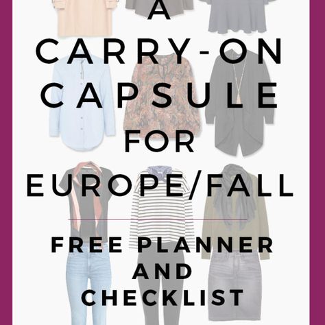 Pinterest_fall_europe Travel Capsule Wardrobe Fall, Travel Outfit Planner, Fall Travel Wardrobe, European Travel Outfit, Fall Travel Outfit, European Cruises, Europe Travel Outfits, Cruise Europe, Packing For Europe