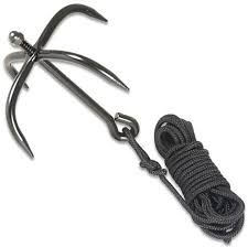 Real Spy Gadgets, Spy Kit, Grappling Hook, Spy Gear, Spy Gadgets, Black Rope, Grappling, Survival Gear, Tactical Gear