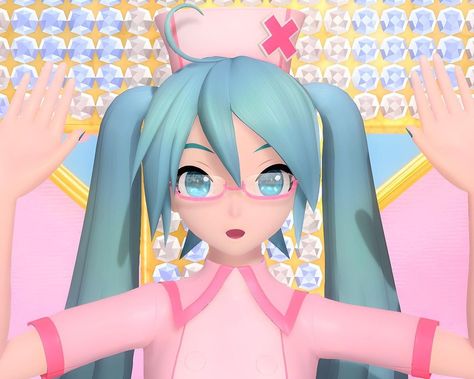 | love ward! mod by inuko on gamebanana #初音ミク　#hatsunemiku #vocaloid #projectdiva #loveward #lovewardmiku | Instagram Love Ward Miku, Nurse Miku, Vocaloid Characters, Hatsune Miku, Vocaloid, Diva, On Instagram, Quick Saves, Instagram