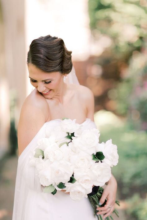 LONG STEM ROSE BOUQUET Long Stem Rose Bouquet, Long Stem Rose, Bridesmaid Colors, Bouquet Design, Rose Bouquet, Strapless Wedding Dress, Flowers Bouquet, One Shoulder Wedding Dress, Bouquets