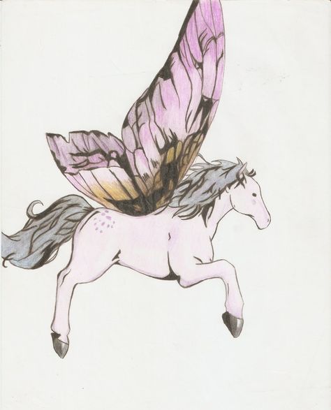 Horse with butterfly wings Winged Horse, Butterfly Wings, Horse Riding, The Creation, Social Community, Horses, Deviantart, Humanoid Sketch, Quick Saves