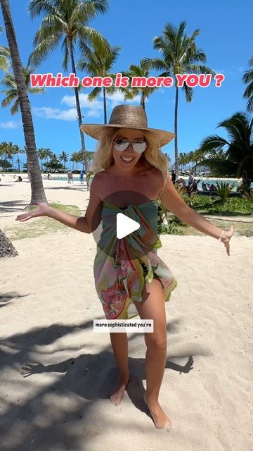 Monica D 🌺 Hawaii 🏖 Beach on Instagram: "Which style is more you ?
*
Let me show you another fun way to wear a sarong / pareo ! You can wear it to the beach , or to the pool!
•
Please let me know if you need any links!
•
•
•
•
•
#pareos #summeroutfitideas #vacationoutfits #fashionhacks 
How to wear a sarong , how to tie a sarong , ways to wear a pareo" Sarong Dress How To Tie A, Diy Sarong How To Make, Different Ways To Tie A Sarong, How To Wear Sarong Wraps, How To Wear A Sarong, Sarong As A Top, How To Tie A Sarong, Wrap Bathing Suit, Clothes Hacks