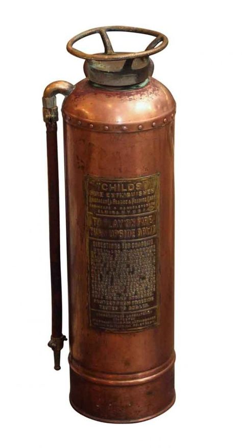 Union Square Nyc, Freight Container, Antique Bell, Copper Decor, Fire Extinguishers, Vintage Hardware, Fire Extinguisher, Brass Copper, Vintage Copper