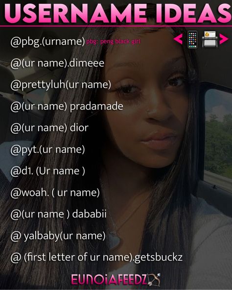 Unique Ig Username For Dump Account - NIVAFLOORS.COM Main Page Usernames Instagram, Cute Cashapp Name Ideas, Short Usernames Ideas, Ig Username Ideas With Your Name, Instagram Names For Girls Unique, Baddie Username For Instagram, Baddie Instagram Names, Usermanes Ideas, Instagram Username Ideas With Your Name