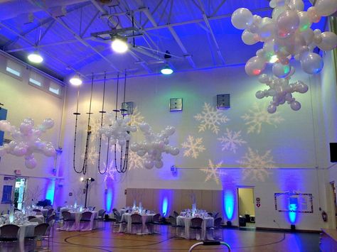 Winter Ball School Dance, School Dance Decorations, Winter Wonderland Ball, Forest Decorations, School Dance Themes, Formal Decor, Windsor Colorado, Winter Wonderland Party Theme, Ball Dance