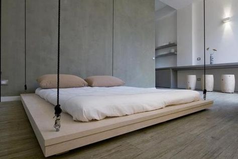 space saving ideas home decorating | raising bed and space saving furniture for small spaces an decorating ... Ceiling Bed, Design Ložnic, Space Saving Beds, Hidden Bed, Murphy Bed Plans, Bunk Bed Designs, Small Apartment Decorating, Furniture Trends, Trendy Bedroom