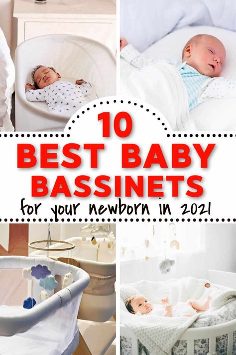 The 10 Best Baby Bassinets For Newborns In 2021 Best Bassinets For Newborns 2023, Best Bassinets For Newborns, Baby Bassinet Ideas, Bassinets For Baby, Bassinet Ideas, Baby Basinets, Cool Baby Gadgets, Twin Baby Gear, Baby Bassinets