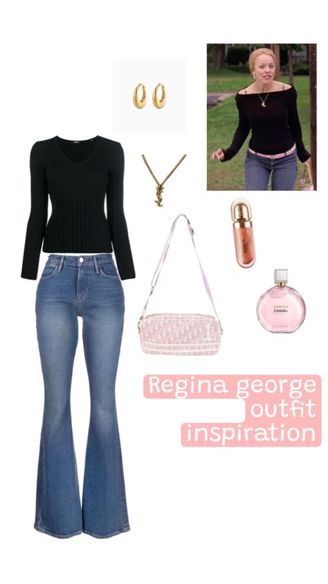 #meangirls #reginageorge #outfit #outfits #pinterest Mean Girls Regina George Outfits, Movie Character Dress Up, Regina George Outfit, Mean Girls Regina, Mean Girls Outfits, Character Dress Up, H And M, Dress Up Day, Regina George