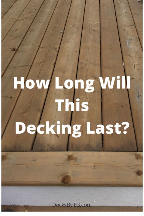 Treated Pine Decking, Pressure Treated Wood Deck, Low Profile Deck, Deck Off Back Of House, Pine Decking, Small Deck Designs, Wooden Deck Designs, Treated Wood Deck, Cedar Decking