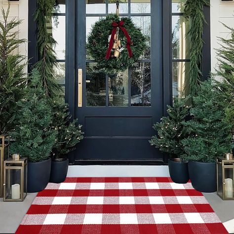 Christmas front porch decorations