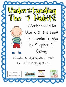 Search Result: 7 habits - TeachersPayTeachers.com The Leader In Me, Habits Of Highly Effective People, Meeting Activities, Student Leadership, Friendship Group, Student Journal, Habits Of Mind, Seven Habits, Highly Effective People