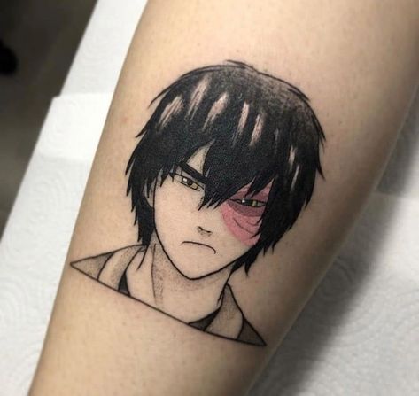 Avatar The Last Airbender Tattoo Zuko, Prince Zuko Tattoo, Zuko Tattoos, Katara Tattoo, Azula Tattoo, Zuko Tattoo, Pretty Face Tattoos, Avatar The Last Airbender Tattoo, Instagram Avatar