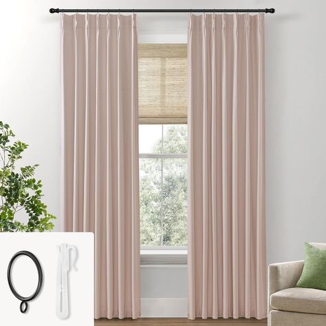 Blush Pink Curtains, Curtains For Nursery, Pink Baby Room, Girls Bedroom Curtains, Bright Nursery, Baby Room Curtains, Rose Curtains, Roman Curtains, Blackout Curtains Bedroom