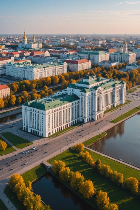 Discover the Top 7 Things to Do in Minsk! Minsk Belarus, Heart Of Europe, Gothic Design, Free Entry, Florida Georgia, Historical Landmarks, Minsk, Green Space, Hidden Gem