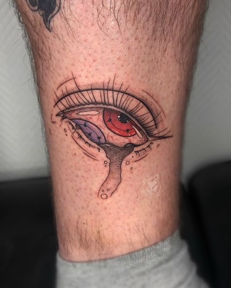 Chloé 🌸 on Instagram: “❤️ Sharingan / Rinnegan 💜 Merci encore mon @cuillere_sama pour la confiance et d’avoir adopté mon petit flash 🥰 . Anime/manga : Naruto .…” Sharingan Rinnegan, Octopus Tattoo Sleeve, Viking Warrior Tattoos, Eyes Tattoo, Unique Iphone Wallpaper, Warrior Tattoos, Manga Naruto, Octopus Tattoo, Viking Warrior