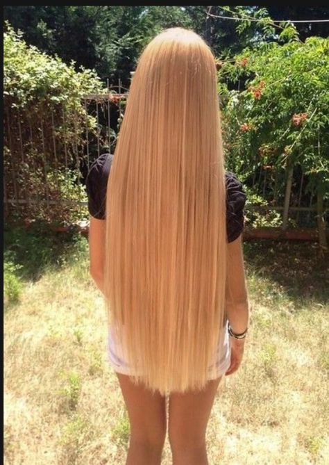 Silky Smooth Hair, Long Face Hairstyles, Face Shape Hairstyles, Straight Blonde Hair, Really Long Hair, Super Long Hair, Long Blonde, Very Long Hair, Long Straight Hair