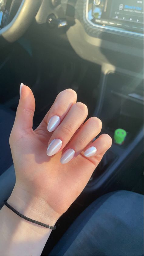 Lowkey Nails, Donut Glaze Nails, Ombre Chrome Nails, Florida Nails, Shine Nails, Hippie Nails, Bride Nails, Basic Nails, Pearl Nails