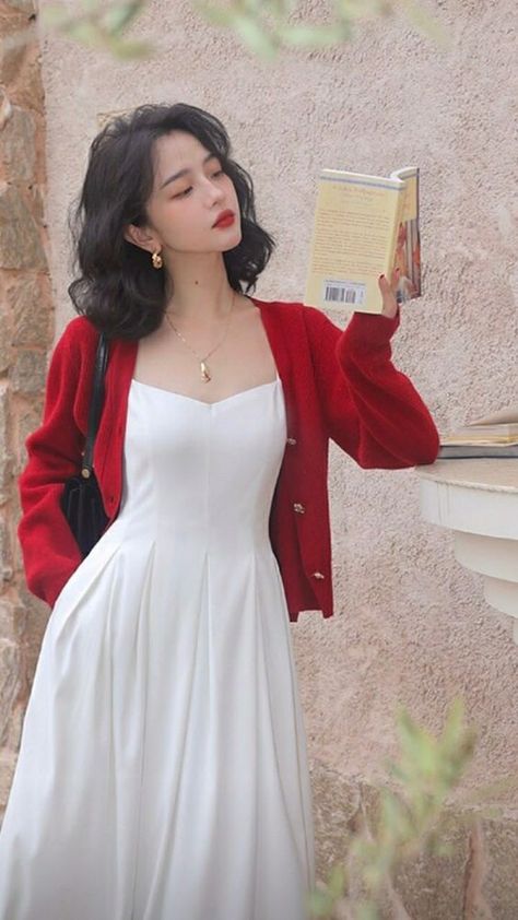 Everyday Fashion Outfits, Korean Fashion Dress, Quick Outfits, Easy Trendy Outfits, Modest Fashion Outfits, 가을 패션, Casual Style Outfits, Elegant Outfit, Looks Vintage