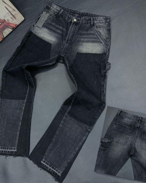 Diy Clothes Jeans, Male Jeans, Denim Diy Clothes, Fancy Stuff, Clothes Jeans, Male Clothing, Denim Diy, Cool Outfits For Men, Pant Shirt