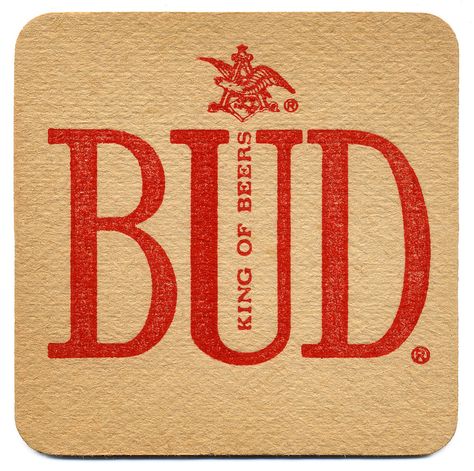 BUD | Budweiser Beer. Anheuser-Busch, Inc., St. Louis, Misso… | Flickr Vintage Beer Signs, Budweiser Beer, California History, Branding Typography, Beer Coasters, Beer Signs, Vintage Beer, St Louis Missouri, Brand Board