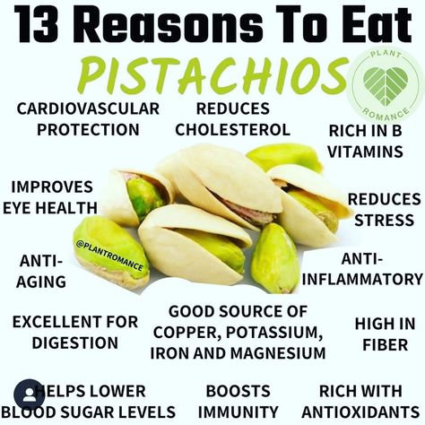 Pistachios are one of my favourite nuts, what about you? 🌱 _  I always choose organic, raw pistachios. I’m not a fan of getting roasted seeds / nuts. I receive more nutrients when they aren’t heated 🧠 . . #foodporn #plantbased #wholefoods #lifestyle #poweredbyplants #eatplants #crueltyfree #glutenfree #healthiswealth #fresh #raw #fruit #rawvegan #veganfood #veganfoodshare #govegan #whatveganseat #buddhabowl #eattherainbow #veganfoodporn #rawfood #medicalmedium Pistachio Benefits, Pistachio Health Benefits, Nut Benefits, Roasted Seeds, Raw Pistachios, Food Health Benefits, Health Knowledge, Health Eating, Lower Cholesterol