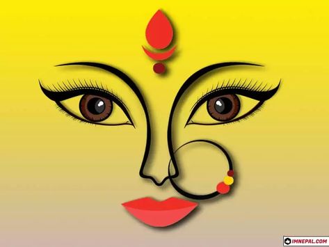 44 Wonderful Image Designs of Goddess Durga Mata Eyes On This Durga Puja 2022 24 Durga Eyes, Devin Art, Durga Mata, Boho Art Drawings, Happy Navratri Images, Indian Art Gallery, Goddess Durga, Navratri Images, Peacock Painting