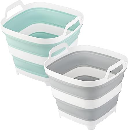 Cleaning Bucket, Party Tub, Collapsible Bucket, Cleaning Buckets, Drink Cooler, Beverage Tub, Storage Tubs, Beverage Cooler, Kitchen Utensils Gadgets