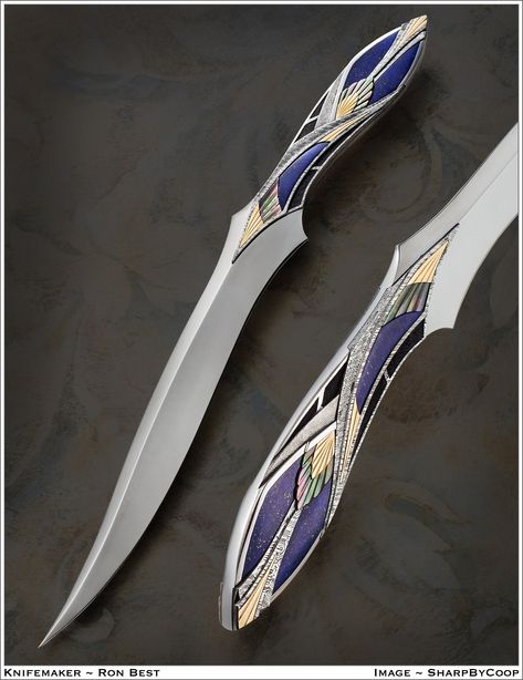 Fantasy Dagger, Knife Aesthetic, Pretty Knives, Fantasy Props, Dagger Knife, Knife Art, Cool Swords, Knife Design, Cool Knives