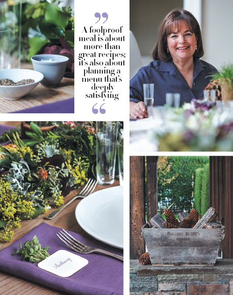 Chefs Garden, Ina Garden, Barefoot Contessa Recipes, Napa Style, Hamptons Cottage, Ina Garten Recipes, Casual Entertaining, Chef Inspiration, Summer Table