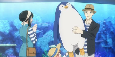 Forger Family, The Forger, Nice Family, Penguin Drawing, Loid Forger, Spy Family, Spring Mood, Spy X Family, Marine Animals