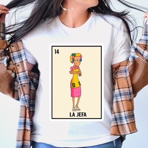 Mexican Slang, Loteria Shirts, Mexican Bingo, Mexican Loteria, Mexican T Shirts, Boss Shirt, Boss Shirts, Gaming Shirt, Family Game