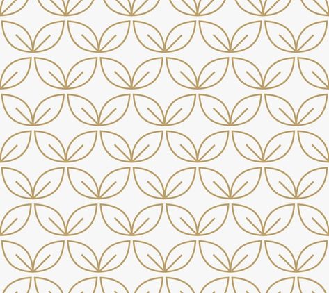 Geometric floral leaf ornament line seam... | Premium Vector #Freepik #vector #seamless #carpet-design #textile-pattern #pattern Geometric Leaf Pattern, Eco Luxury, Leaf Ornament, Islamic Art Pattern, Textile Pattern, Design Textile, Plant Pattern, Carpet Design, Leaf Pattern