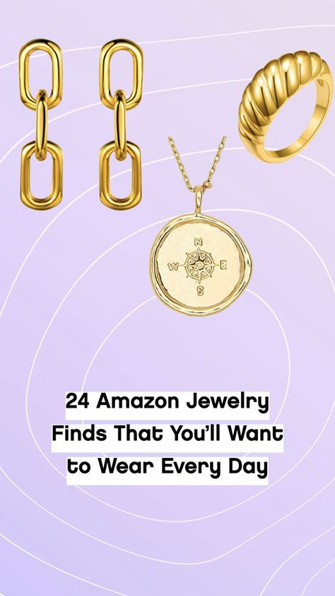 Amazon Jewelry Finds, Top Jewelry Trends, Amazon Jewelry, Initial Necklaces, Trending Necklaces, Toggle Necklace, Trends 2022, New Jewelry, Virtual Closet