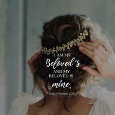 Word For The Day, Song Of Songs, Gods Princess, Quotes Christian, Blessed Is She, Bride Of Christ, Ayat Alkitab, Song Of Solomon, Daughters Of The King