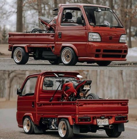 Honda Mini Truck, Honda Acty Truck, Kei Truck, Mini Trucks 4x4, Suzuki Carry, Kei Car, Lowered Trucks, Car Camper, Suzuki Samurai