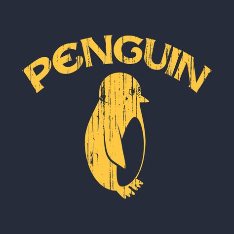 Penguin - Penguin - T-Shirt | TeePublic Penguin T Shirt, T Shirts With Sayings, Cal Logo, Phone Case Stickers, Shirts With Sayings, Baseball Tshirts, Kids Hoodie, Long Sweatshirt, Penguins