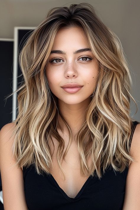 Espresso Blonde Hair, Chocolate With Blonde Highlights, Brown Blonde Balayage Hair, Brown Blonde Balayage, Blonde Balayage Hair, Brown To Blonde Balayage, Brown Hair Balayage, Hair Balayage, Trendy Hair Color