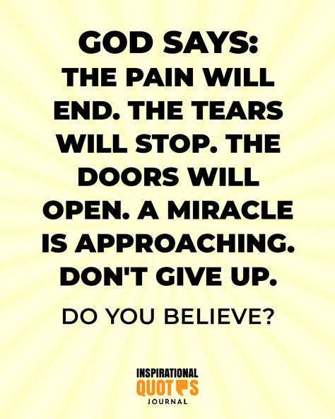 Next 6 Months, God Says, I Dare You, Think Big, Fall Back, Do You Believe, Be Your Own Boss, Don't Give Up, The Doors