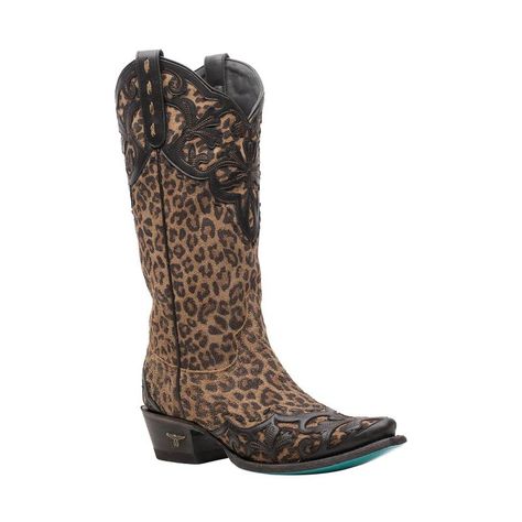 Make just the right amount of fuss in the Lilly boot with elegant overlay/underlay in true western fashion that never goes out of style. Letting the quality leathers take center stage, this modern take on a retro classic asserts luxury with just the right amount of interest in the updated scalloped top, and hints of intricacy at the collar, heel counter and toe. Dress it up or have some fun with the Cat’s Meow and Burnt Caramel colorways Short Western Boots, Western Boots Outfit, Animal Print Boots, Lane Boots, Womens Cowgirl Boots, Leopard Print Boots, Corral Boots, Western Boots Women, Cute Boots