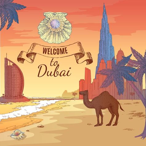 Malaysia Passport, Dubai Illustration, Welcome To Dubai, Dubai Business, Visa Online, Business Visa, Passport Holder, Graphic Design Illustration, Dubai