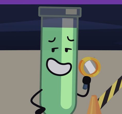 Test Tube Ii Icon, Testtube Ii Fanart, Test Tube Inanimate Insanity, Test Tube Ii, Cursed Objects, Kin List, Inanimate Insanity, Face Reveal, Test Tube