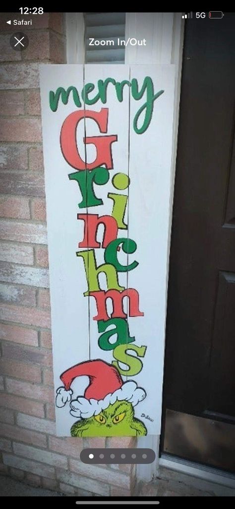 Christmas Long Door Signs, Merry Grinchmas Porch Sign, Grinch Front Door Sign, Grinch Welcome Board, Grinch Porch Leaner, Grinch Welcome Sign, Grinch Feast, Grinch Porch Sign, Grinch Bathroom