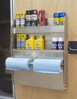 A Racer’s Dozen: 12 Things You Should Have in Your Race Trailer Enclosed Trailer Organization Ideas, Racing Trailer Organization, Race Trailer Organization, Race Trailer Ideas, Race Trailer Interior, Racing Trailer Ideas, Enclosed Trailer Tool Storage Ideas, Enclosed Race Trailer Ideas, Race Car Trailer Ideas