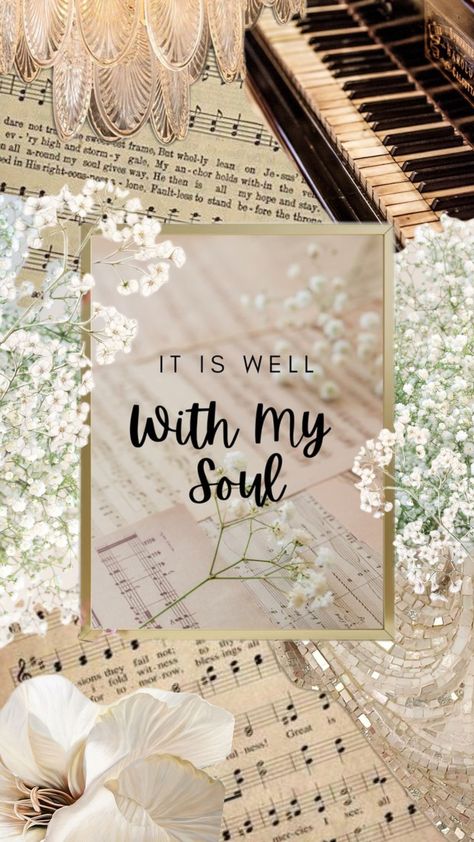 it is well with my soul #christian #Jesus #god #bibleverse #wellwithmysoul #neutral #bible He Restores My Soul Wallpaper, Soul Wallpaper, He Restores My Soul, Phone Decor, Bible Quotes Images, It Is Well With My Soul, Neutral Wallpaper, Verses Wallpaper, Bible Verse Wallpaper