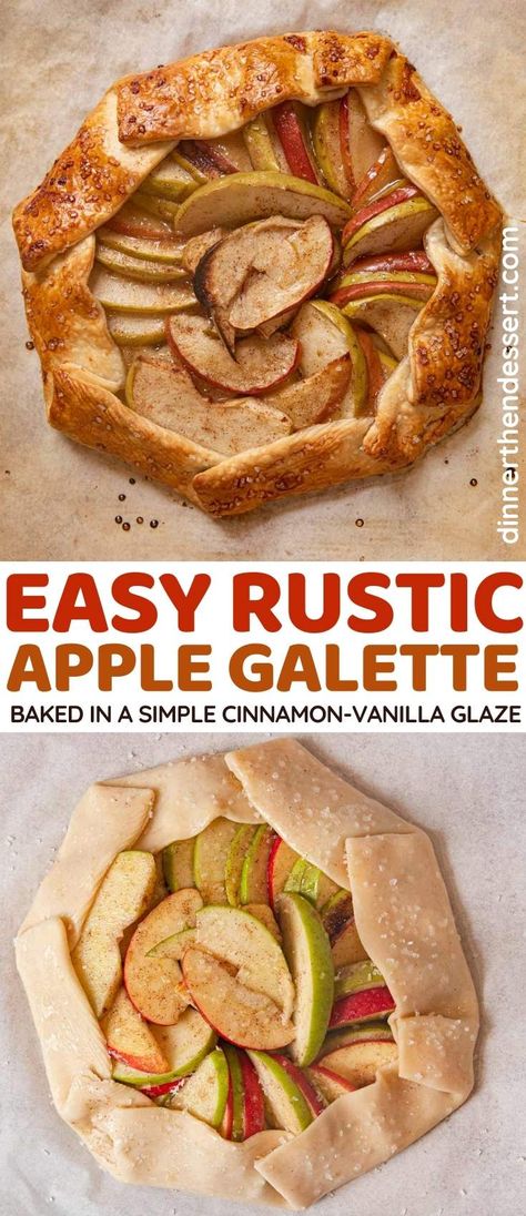 Rustic Pie Crust, Rustic French Apple Tart, Apple Tart Recipe Easy, Rustic Apple Galette, Simple Apple Tart, Rustic Apple Pie, Apple Galette Recipe, Pie Crust Dessert, Rustic Apple Tart