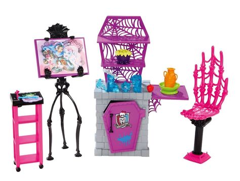 Monster High Doll Accessories, Monster High Collection, Monster High House, Monster High Toys, Monster High School, Ice Carving, Arte Monster High, Toy Playset, Monster High Art